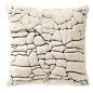 Preview: Dutch Decor Kissenhülle 'Rodin' 45 x 45 cm Tofu - Beige